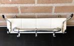 KLEINE Retro Vintage Kapstok Chroom Wit 40 cm 1960, Ophalen