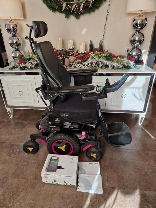 Permobil m3 elektrische rolstoel active reach Roho kussen, Diversen, Rolstoelen, Elektrische rolstoel, Ophalen