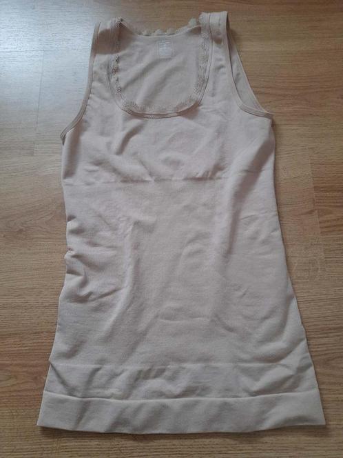 Huidskleurig corrigerend hemd mt M Hunkemoller, Kleding | Dames, Ondergoed en Lingerie, Hemd, Zwart, Ophalen of Verzenden