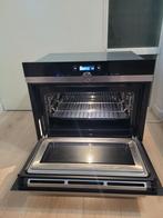Mooie Siemens RVS inbouw oven met magnetron functie te koop., Ophalen, Zo goed als nieuw, 45 tot 60 cm
