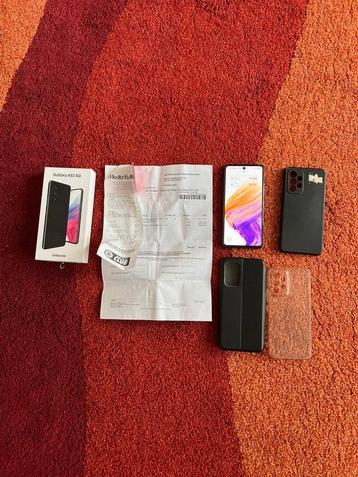 Samsung a53 in perfecte staat met alles  beschikbaar voor biedingen