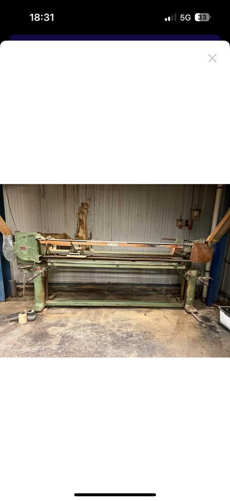 esemann Langebandschuurmachine – Voor hout & RVS, Doe-het-zelf en Verbouw, Gereedschap | Overige machines, Gebruikt, Ophalen