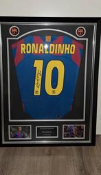 Ronaldinho gesigneerd FC Barcelona shirt in lijst met coa, Verzamelen, Sportartikelen en Voetbal, Nieuw, Shirt, Ophalen of Verzenden