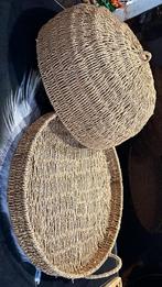 Grote Mand met Deksel - dienblad - Perfect voor Kerst!, Mand, Rond, Nieuw, Ophalen of Verzenden