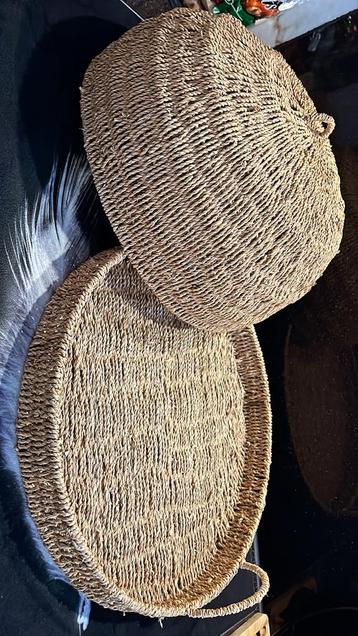 Grote Mand met Deksel - dienblad - Perfect voor Kerst! beschikbaar voor biedingen