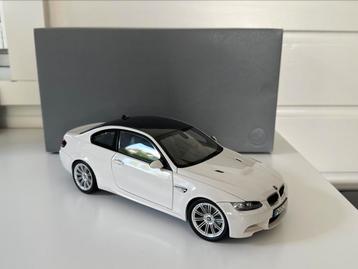 Kyosho BMW M3 e92 1/18 Alpine white !Uit Belgie! beschikbaar voor biedingen