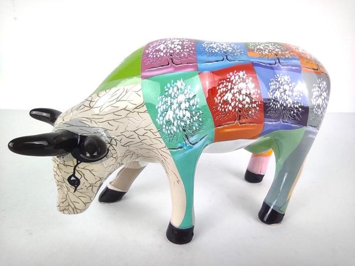 CowParade / Cow Parade Koe “Tree of Life” MEDIUM, Antiek en Kunst, Kunst | Designobjecten, Ophalen of Verzenden