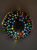 Mooie grote oosterse plafondlamp sterrenhemel, Huis en Inrichting, Lampen | Kroonluchters, Ophalen of Verzenden, Gebruikt