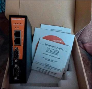 Weidmüller IE-CST-2TX-2Rs232/485 ethernet  converter (NIEUW) beschikbaar voor biedingen