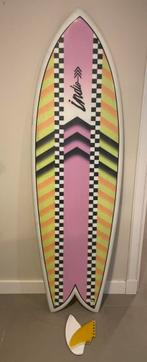 Surfboard twin fin, Ophalen, Zo goed als nieuw, Fish, Met vinnen