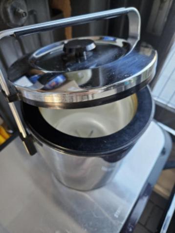 Mooie vintage jaren 70 Alessi ijsemmer van RVS... beschikbaar voor biedingen