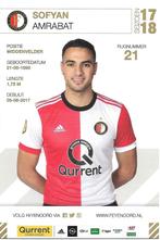 31 fotokaarten Feyenoord  2017-2018, Verzenden, Zo goed als nieuw, Feyenoord, Spelerskaart