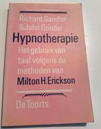 NLP:  Hypnotherapie - Bandler & Grinder, Ophalen of Verzenden, Zo goed als nieuw, Overige onderwerpen, Achtergrond en Informatie