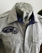 Camarque overhemd maat S, Kleding | Heren, Overhemden, Ophalen of Verzenden, Zo goed als nieuw, Wit, Halswijdte 38 (S) of kleiner