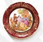 Fragonard Limoges bordje -  Diameter ca 9,8 cm, Ophalen of Verzenden, Zo goed als nieuw, Porselein, Overige typen