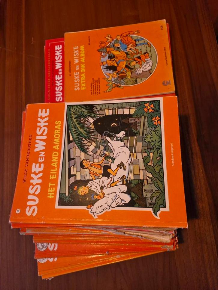 Suske en Wiske Collectie - Diverse Uitgaven, Boeken, Stripboeken, Gelezen, Meerdere stripboeken, Ophalen