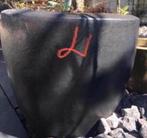 Grote dikke grijze bloempotten vorstbestendig, Tuin en Terras, 40 cm of meer, Rond, Ophalen of Verzenden, Zo goed als nieuw