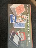 Set Speelkaarten Rummy Canasta Bridge Sudoku, Een of twee spelers, Ophalen of Verzenden, Zo goed als nieuw