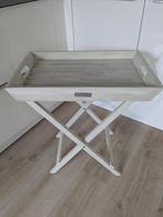 Butlertray butler tray dienblad bijzettafel, Ophalen of Verzenden, Gebruikt, Rechthoekig, Hout