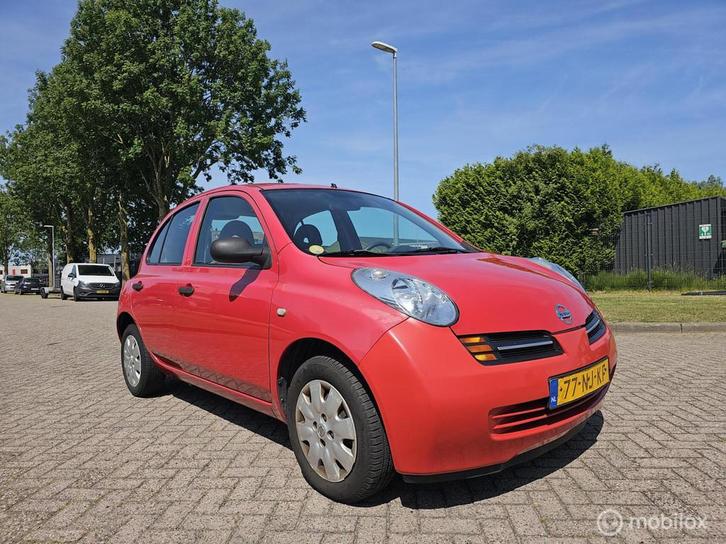 Nissan Micra 1.2 Visia Automaat Airco!, Auto's, Nissan, Bedrijf, Te koop, Micra, ABS, Airbags, Alarm, Boordcomputer, Centrale vergrendeling