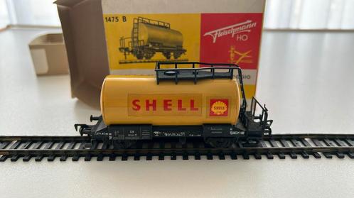 Fleischmann 1475 B Shell ketelwagen, Hobby en Vrije tijd, Modeltreinen | H0, Zo goed als nieuw, Wagon, Gelijkstroom, Fleischmann
