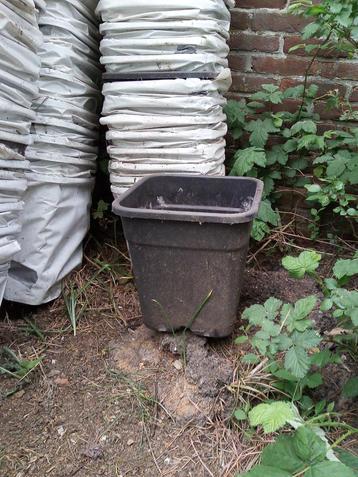 Kweekpotten 18 liter vierkant beschikbaar voor biedingen