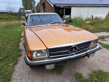 Mercedes 350 slc,automaat,orginele europese auto,koopje! beschikbaar voor biedingen