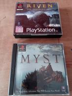 Myst & Riven the sequel to Myst, Spelcomputers en Games, 1 speler, Ophalen of Verzenden, Zo goed als nieuw