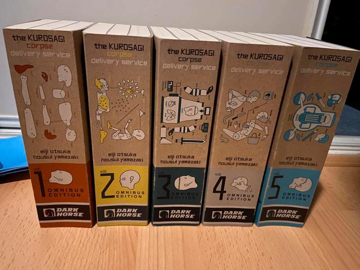 Kurosagi Corpse Delivery Service Manga Omnibus OOP Compleet!, Boeken, Strips | Comics, Zo goed als nieuw, Meerdere comics, Japan (Manga)