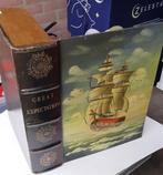 Houten opberg/boek/kist groot en klein. Hindelopen stoofje., 20e eeuw of later, Ophalen of Verzenden, Zo goed als nieuw, Zie beschrijving