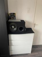 Ground Zero GZRW 10XSPL D2 Subwoofer Met versterker, Auto diversen, Autospeakers, Ophalen, Gebruikt