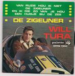 Will Tura- De Zigeuner EP !!!, Cd's en Dvd's, Vinyl | Nederlandstalig, Overige formaten, Levenslied of Smartlap, Zo goed als nieuw