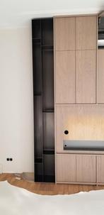 Stalen Vakkenkast - TV Meubel of Kast. Bronskleurig of staal, Huis en Inrichting, Kasten | Wandmeubels, Met plank(en), 200 cm of meer