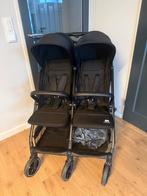 Deryan Rolo DuoBuggy X2 XL Zwart, Kinderen en Baby's, Ophalen, Zo goed als nieuw, Regenhoes