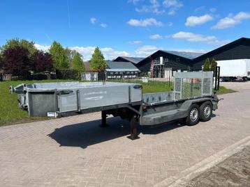 VELDHUIZEN Be oplegger 5.5 ton kuip dieplader roostervloer beschikbaar voor biedingen