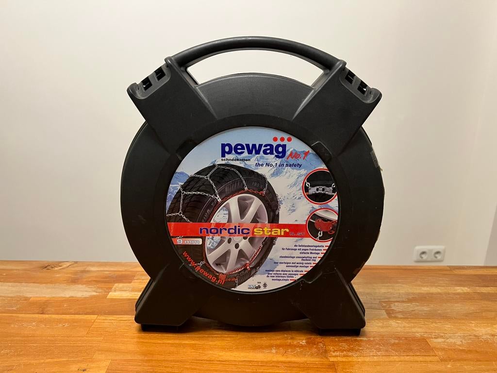 Pewag Nordic Star N67 ST sneeuwkettingen 9mm (R13-17), Ophalen of Verzenden, Zo goed als nieuw