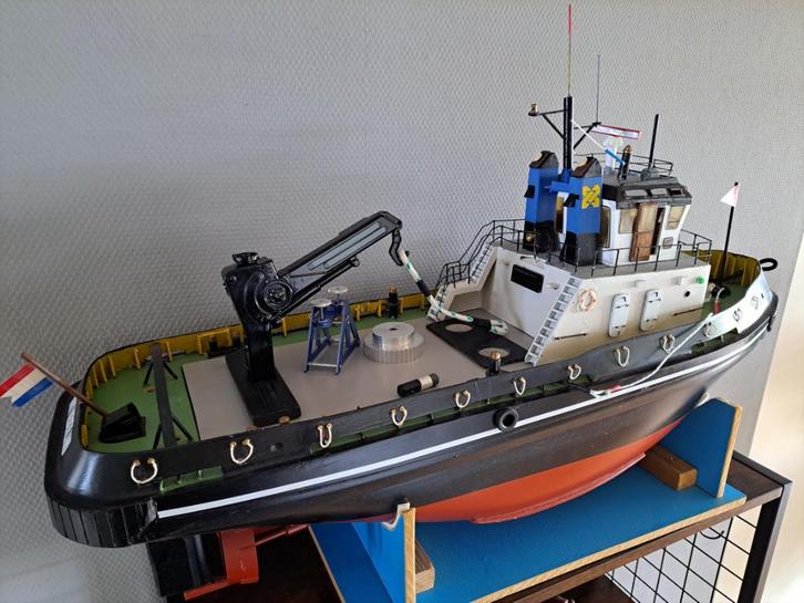 Smit Rotterdam RC-ModelBoot., Hobby en Vrije tijd, Modelbouw | Boten en Schepen, Zo goed als nieuw, Ophalen of Verzenden