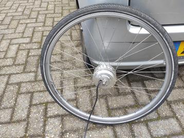 Zeer goed voorwiel elektrische fiets 36 volt 9 pin pins beschikbaar voor biedingen
