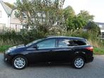 Ford Focus Wagon 1.6 EcoBoost Titanium 182pk Clima Navi Trek, Auto's, Gebruikt, 4 cilinders, Zwart, Handgeschakeld