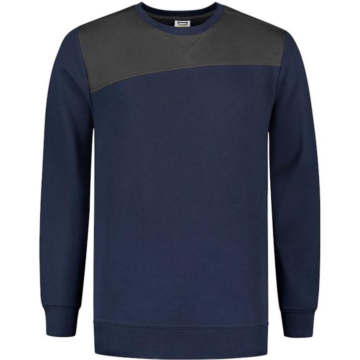 Tricorp sweater Bicolor 302013 ink-darkgrey, Tuin en Terras, Werkkleding, Nieuw, Dames, Heren, Kinderen, Jas, Verzenden