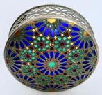 Oosterse wand- of plafondlamp, Huis en Inrichting, Lampen | Plafondlampen, Ophalen of Verzenden, Zo goed als nieuw, Glas, Oosters