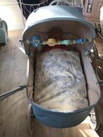 Antieke Poppenwagen met Pop & Lakentjes, Ophalen of Verzenden, Gebruikt, Meisje