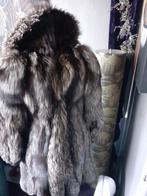 100 cm lange echte zilvervos bontjas bont jas maat M/L, Kleding | Dames, Ophalen of Verzenden, Zo goed als nieuw, Maat 38/40 (M)