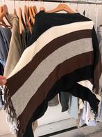 Meerkleurige lichte zomer poncho, Ophalen of Verzenden, Zo goed als nieuw, Beige