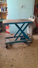 Transportwagen heftafel schaarlift werktafel plateauwagen, Doe-het-zelf en Verbouw, Transportwagens, Minder dan 60 liter, Ophalen