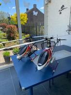 2x rc Helicopter Raptor Titan X50, Ophalen, Gebruikt, Nitro, Helikopter