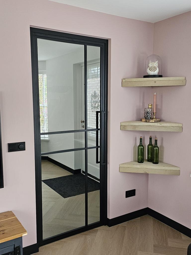 COMPLETE STALEN DEUREN INCL KOZIJN - -  Direct leverbaar - -, 80 tot 100 cm, 215 cm of meer, Binnendeur, Nieuw