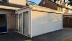 Glazen Serre met Rolluiken, Doe-het-zelf en Verbouw, Rolluiken, Ophalen, Gebruikt, 200 cm of meer, Wit