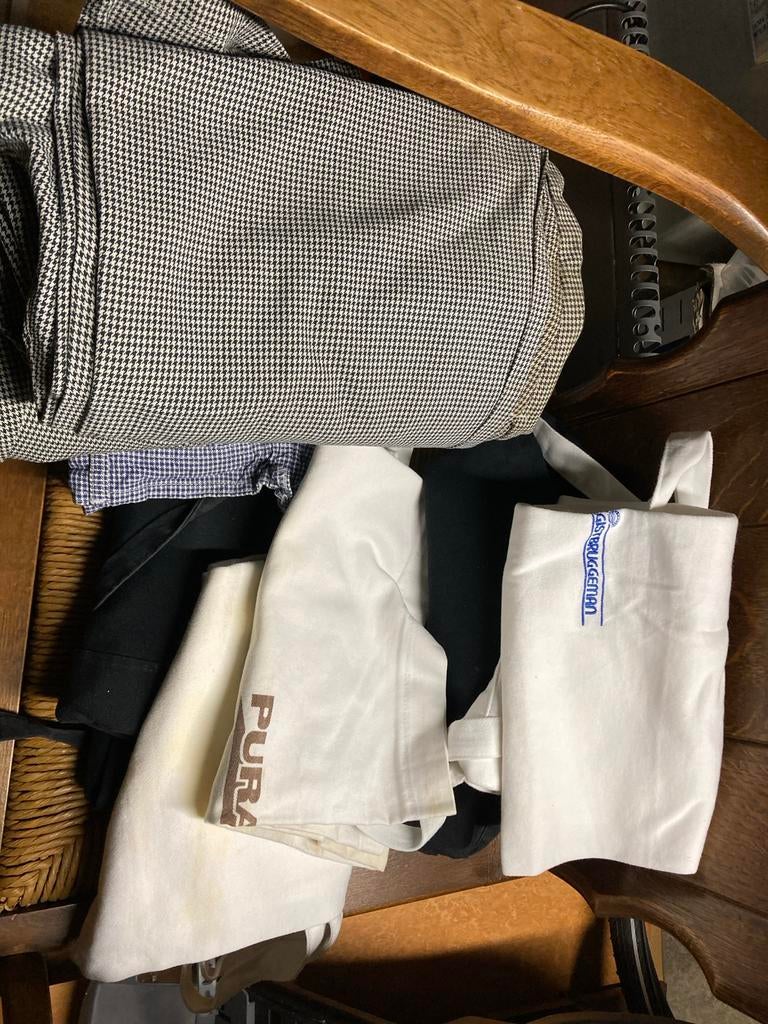 Bakkersbroeken en sloven - Maat 52/54, Kleding | Heren, Ophalen of Verzenden, Maat 52/54 (L)