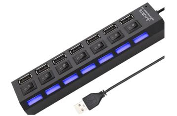 Professionele USB Splitter / Hub met 7 poorten (USB 2.0) beschikbaar voor biedingen